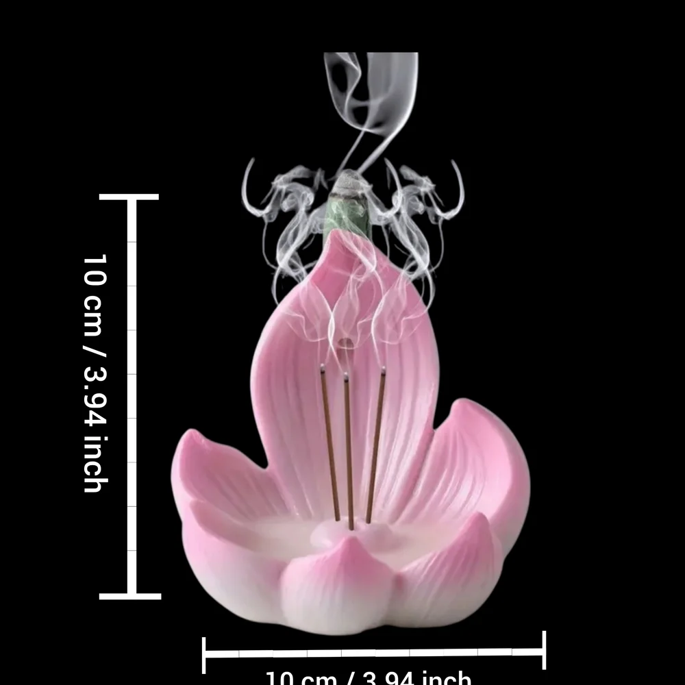 Pink Lotus Incense Holder